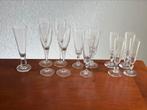 Diverse champagneglazen oa Villeroy/Boch, Ophalen