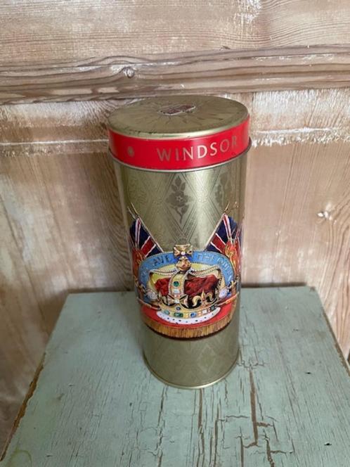 Vintage Engels blik God save the Queen. Golden Crunch., Verzamelen, Blikken, Zo goed als nieuw, Koek(jes), Overige merken, Ophalen
