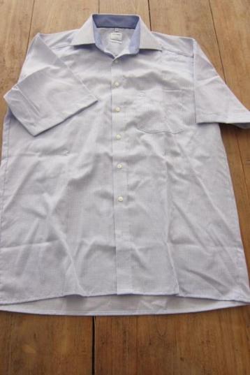 Olymp blouse overhemd comfort fit paars patronen 40 valt l  beschikbaar voor biedingen