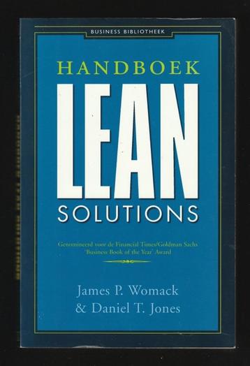 HANDBOEK LEAN SOLUTIONS - Womack en Jones beschikbaar voor biedingen