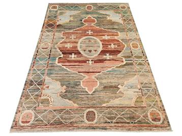 Handmade Persian wool Sultan Luxury carpet blended 253x368cm beschikbaar voor biedingen