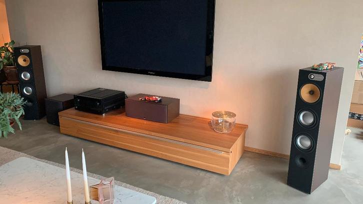 B&W 683 Set te koop ASW610XP HTM61 bowers and wilkins, Audio, Tv en Foto, Luidsprekers, Zo goed als nieuw, Overige typen, 120 watt of meer