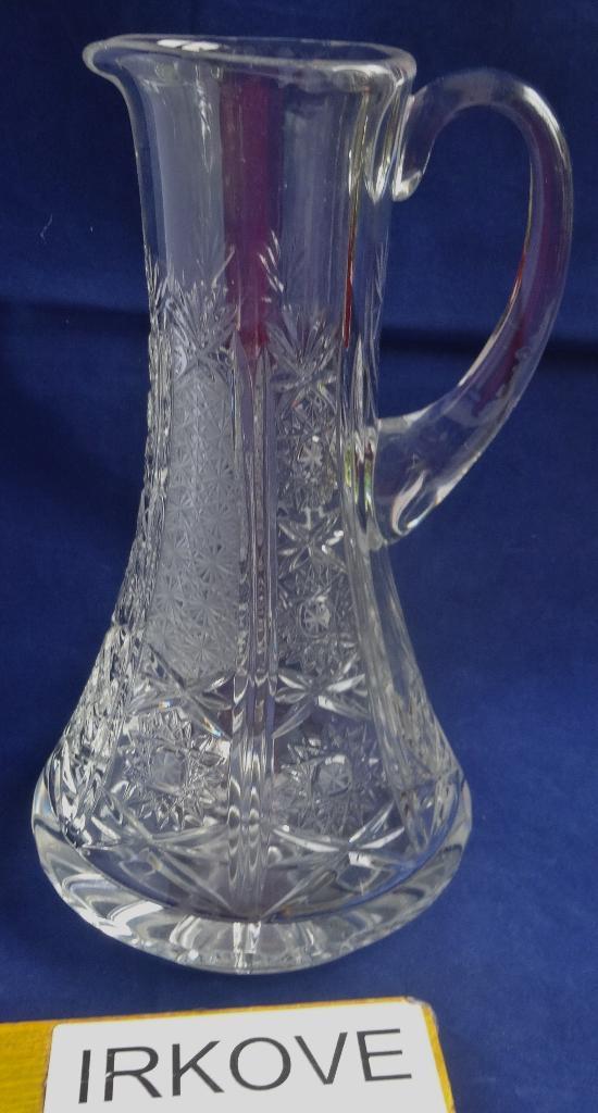 KRISTAL SCHENKKAN STER SLIJPSEL * Handwerk *, Antiek en Kunst, Antiek | Glas en Kristal, Verzenden