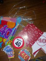 Feestartikelen kinderen en 40 jaarl, Ophalen, Versiering, Verjaardag
