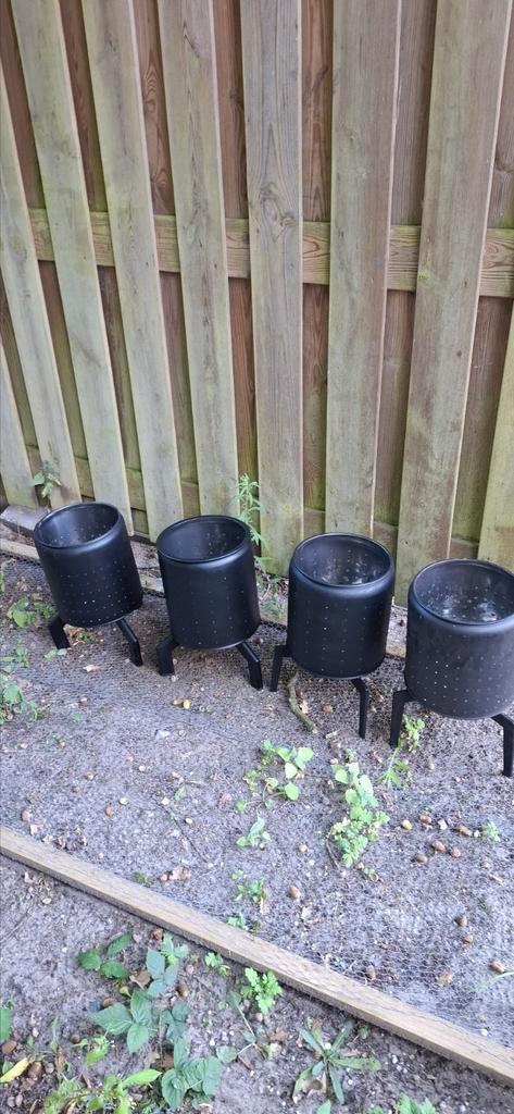 Tekoop: keuze uit 3 mini vuurkorven, Tuin en Terras, Vuurkorven, Nieuw, Vuurkorf, Ophalen