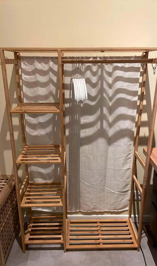 Bamboe kledingrek, Kleding | Dames, Kledingrekken, Zo goed als nieuw, Ophalen