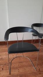 Arrben stoel 6 stuks, Huis en Inrichting, Stoelen, Ophalen, Zwart, Zo goed als nieuw, Metaal