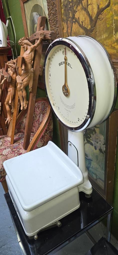 Vintage Berkel Weegschaal - Dubbelzijdig, Antiek en Kunst, Antiek | Keukenbenodigdheden, Ophalen