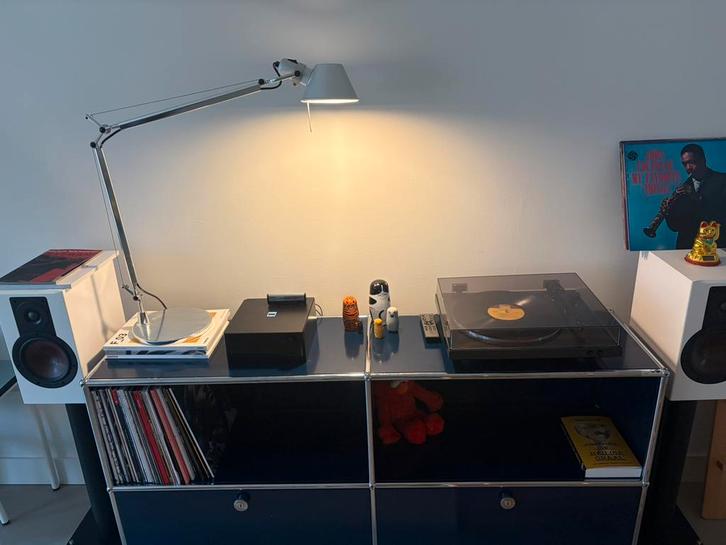 Denon DP 300F met Ortofon red element, Audio, Tv en Foto, Platenspelers, Ophalen
