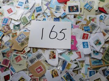 (165) Partij Postzegels Onafgeweekt Wereld beschikbaar voor biedingen
