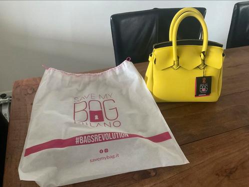 Nieuwe originele save my bag tas/ geel/Milano., Sieraden, Tassen en Uiterlijk, Tassen | Damestassen, Nieuw, Handtas, Geel, Verzenden