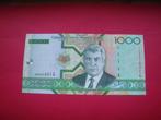 Kavel bankbiljet Turkmenistan 1.000 Manat UNC., Verzenden, Zuidoost-Azië, Los biljet