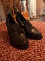 Leren damesschoenen Manfield, Zwart, Ophalen of Verzenden, Zo goed als nieuw, Schoenen met hoge hakken