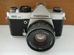 Topcon RE 200 reflexcamera met Topcor 55mm F/1.7, Ophalen of Verzenden, Gebruikt, Spiegelreflex, Overige Merken