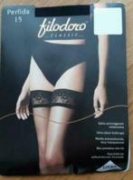 Filodoro zwarte hold ups perfida 15 in 8,5 -9, Kleding | Dames, Leggings, Maillots en Panty's, Nieuw, Panty, Ophalen