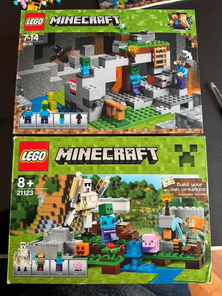 Lego minecraft, Kinderen en Baby's, Speelgoed | Duplo en Lego, Gebruikt, Lego, Complete set, Ophalen of Verzenden