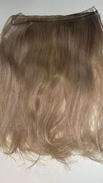 Haar extensions blond 100% Remy human hair, Ophalen of Verzenden, Zo goed als nieuw, Pruik of Haarverlenging