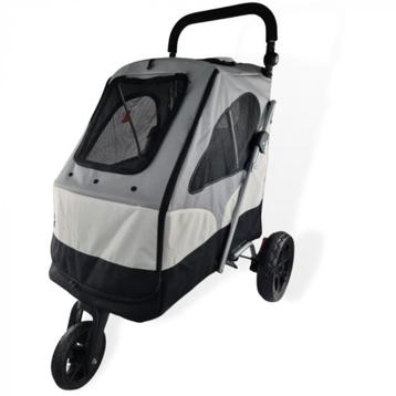 Topmast Hondenbuggy Deluxe grijs beschikbaar voor biedingen