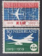 NEDERLAND | 1959 | NVPH 729-730 | Gestempeld, Postzegels en Munten, Postzegels | Nederland, Na 1940, Verzenden, Gestempeld