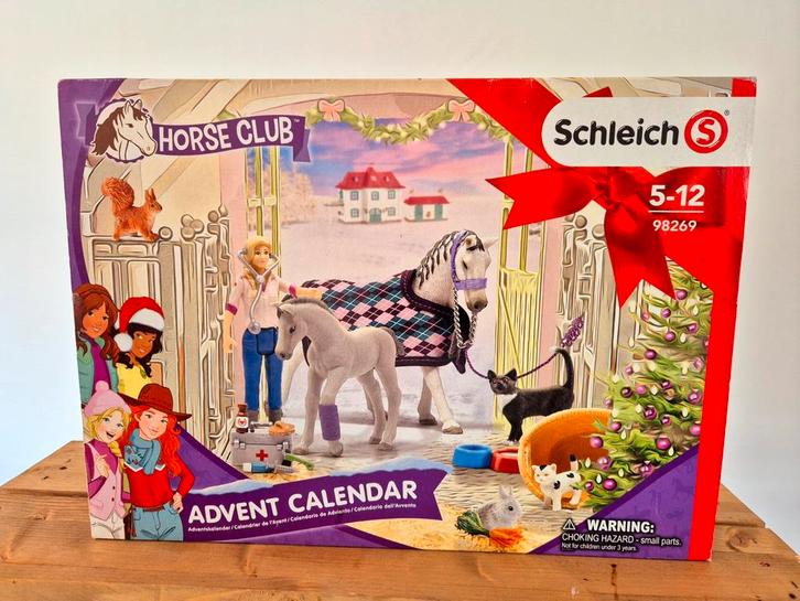 Schleich Horse Club Adventskalender 98269 100% compleet, Kinderen en Baby's, Speelgoed | Educatief en Creatief, Zo goed als nieuw