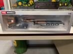 WSI DAF XF Super Space Cab met semi dieplader Postma, Hobby en Vrije tijd, Modelbouw | Auto's en Voertuigen, Overige merken, 1:32 tot 1:50