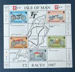 Man blok 9 postfris, Verzenden