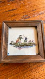 Tegeltje uit Makkum, Antiek en Kunst, Antiek | Wandborden en Tegels, Ophalen of Verzenden