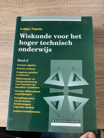 Wiskunde voor het hoger technisch onderwijs beschikbaar voor biedingen