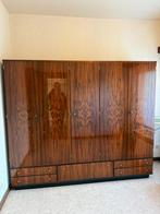 Gratis- grote vintage slaapkamer kast- jaren 60-70, Huis en Inrichting, Ophalen, Gebruikt, 200 cm of meer, 200 cm of meer