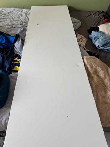 IKEA bureaublad wit 200x60x3,5