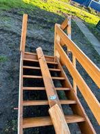 Houten trap voor in woning/schuur, Doe-het-zelf en Verbouw, Ladders en Trappen, Ophalen, Gebruikt, Trap, 2 tot 4 meter