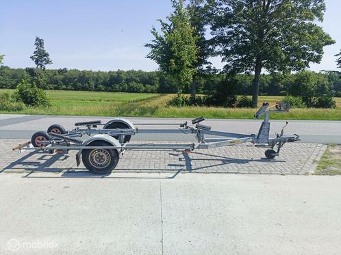 Pega Z1350 | 1050 KG. Laadvermogen| 6,00 meter | Geremd, Watersport en Boten, Boottrailers, Gebruikt, Sloepentrailer, Minder dan 1500 kg