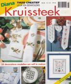 Diana Kruissteek - Thuis Creatief Nr. 64, Hobby en Vrije tijd, Ophalen of Verzenden, Zo goed als nieuw, Handborduren, Patroon
