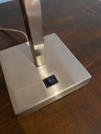 Set van 2 moderne lampen, Huis en Inrichting, Lampen | Tafellampen, Ophalen of Verzenden, Zo goed als nieuw, Metaal, Minder dan 50 cm