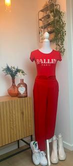 BALLIN top/shirt met opdruk & korte mouw, maat S-M, Kleding | Dames, T-shirts, Zo goed als nieuw, Korte mouw, Ballin, Rood