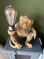 Tafellamp - Aap - Goud - Lamp, Ophalen of Verzenden, Zo goed als nieuw, Overige materialen, Minder dan 50 cm