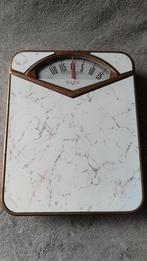 Vintage BORG weegschaal - made in USA - 25x20cm, Ophalen of Verzenden, Personenweegschaal, Analoog, 100 kg of meer