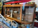 Gave bijzondere oude vitrine (rond glas) met schuifdeuren, Ophalen, Nvt, Minder dan 100 cm, 25 tot 50 cm