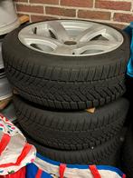 Audi A4 Dunlop winterbanden op alu velgen 18 inch, Auto-onderdelen, 18 inch, Gebruikt, Banden en Velgen, Personenwagen