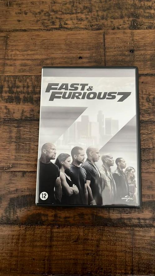DVD - Fast & Furious 7, Cd's en Dvd's, Dvd's | Thrillers en Misdaad, Zo goed als nieuw, Actiethriller, Vanaf 12 jaar, Ophalen of Verzenden