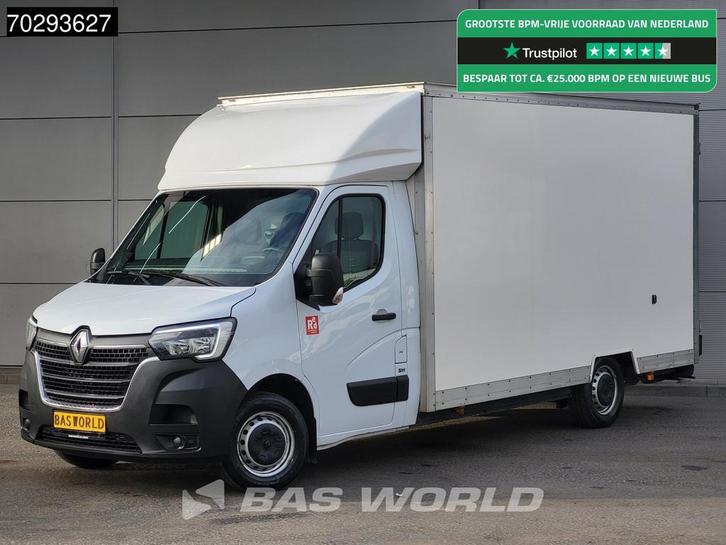 Renault Master 145PK Bakwagen Lowliner Achterdeuren Navi Cam, Auto's, Bestelauto's, Bedrijf, Te koop, Achteruitrijcamera, Airconditioning