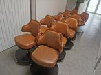 Casino stoelen cognac kleurig (11 stuks aanwezig), Ophalen, Gebruikt, Bruin, Vijf, Zes of meer stoelen