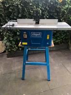 Scheppach  HP50 tafelfreesmachine met onderstel, Ophalen, 70 mm of meer, Zo goed als nieuw, Afkortzaag