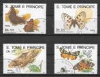 Sao Tome & Principe 1991  Vlinders, Verzenden, Overige landen, Gestempeld