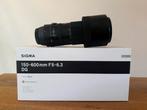 Sigma 150-600mm Contemporary Canon EF, Audio, Tv en Foto, Fotografie | Lenzen en Objectieven, Ophalen of Verzenden, Zo goed als nieuw