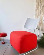 Verleidelijk mooie Vintage PM INNO ‘The Oscar’ Design STOEL, Minder dan 75 cm, Gebruikt, Metaal, Vintage postmodern design stoel chair kubistisch