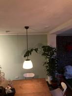 Vintage schoollamp jaren 30 opaline, Ophalen of Verzenden, Gebruikt, Glas, Minder dan 50 cm