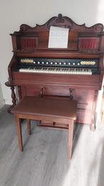 Antiek Mason en Hamlin orgel met kruk, Muziek en Instrumenten, Orgels, Ophalen, Gebruikt, 1 klavier, Orgel