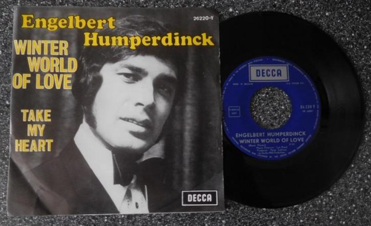 Engelbert Humperdinck - winter world of love (vanaf € 1,50), Cd's en Dvd's, Vinyl Singles, Zo goed als nieuw, Pop, Ophalen of Verzenden