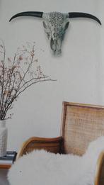 Skull schedel met verlichting / wandlamp landelijk, Ophalen of Verzenden, Nieuw, Landelijk